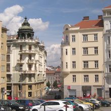 オフィイス街の印象です。