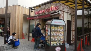 懐かしい元祖クレープスタンド