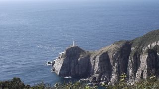 九州で最後に夕日が沈む　東シナ海を望む断崖の景勝地