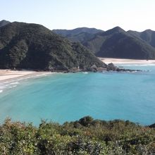 青い海がきれい