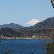 富士山のビュースポットあり