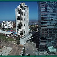 目の前に建つワールド・トレード・センター