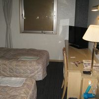 ツインの部屋です。