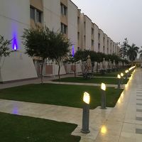 宿泊棟への移動