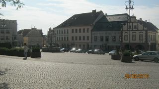 旧市街地の中心の広場です。