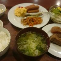 味噌汁は高岡の麹味噌を使用