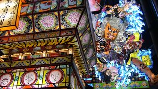 ねぷたの大迫力に感動