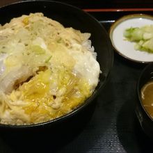 豚とじ丼