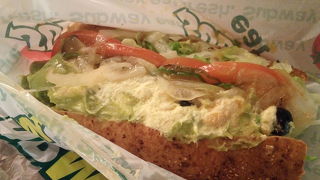 空港内のファストフード