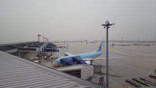 広いスカイデッキ