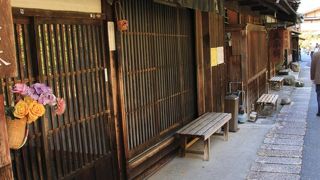 江戸時代にタイムスリップしたような宿場町