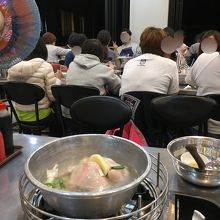 いつも満席です