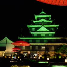 岡山城　烏城灯源郷