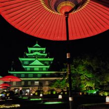 岡山城　烏城灯源郷