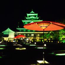岡山城　烏城灯源郷