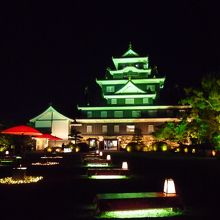 岡山城　烏城灯源郷