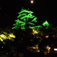 岡山城　烏城灯源郷