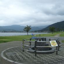 温泉卵を作る施設