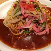 名古屋名物あんかけパスタ