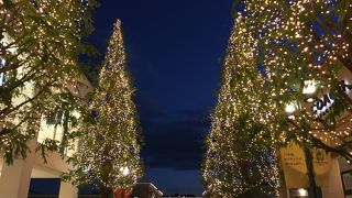 クリスマス イルミネーション、改装前に