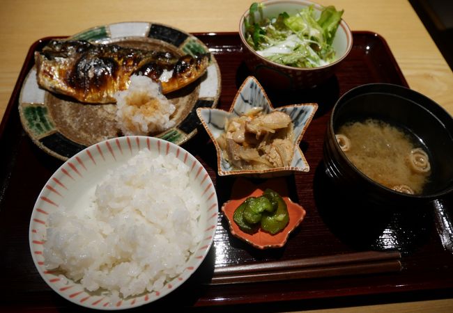 駅近くで上品な焼魚ランチ＠赤坂