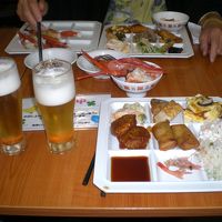 好きな物を好きなだけ、味は普通で充分、ビールは飲み放題！