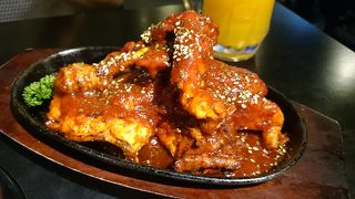 美味しいピリ辛チキン