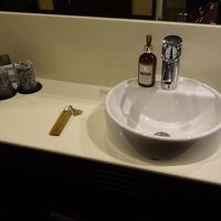 洗面コーナーにもアメニティ