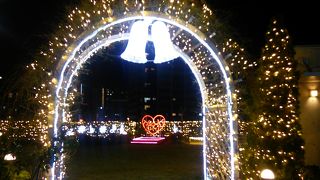 ライトアップが美しいです