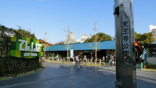 広々としていて開放感のある公園