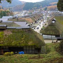 大内宿らしさが出ている