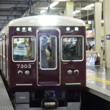 堺筋線からも乗車できます