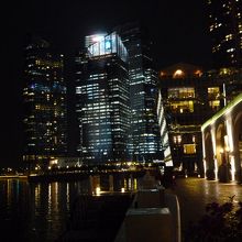 夕方が綺麗ですが夜景も負けてません