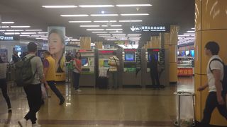 空港バス乗り場がわかりにくい