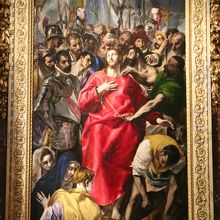 グレコ作「聖衣剥奪」