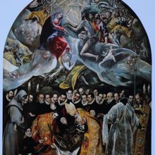 「オルガス伯爵の埋葬」(絵葉書です）