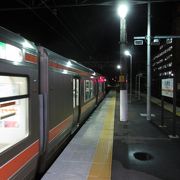 夜のJR飯田線