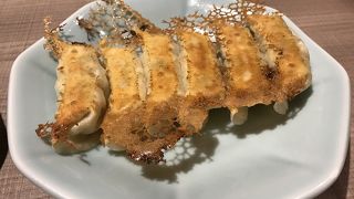 私は焼き餃子が一押しです！