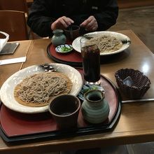 寄路地、晩御飯は『お蕎麦』♪