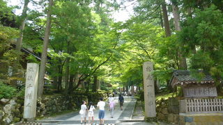 勅使門へと続く門！