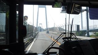バスに乗ってしまなみ海道を渡る