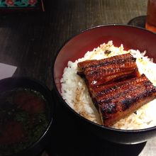 ワンコインのうなぎ丼