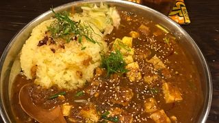 マーボー豆腐カレー