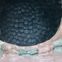 大仏の頭の部分