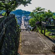 【竹田】高台にある神社