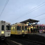 出雲市駅側および出雲大社駅側で