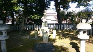 豊臣秀長の、お墓