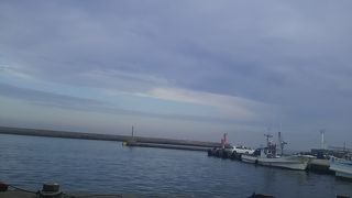 歴史ある漁港です