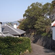 活水女子大の近く