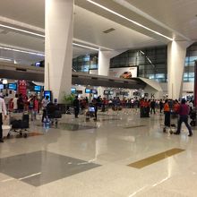 空港内の様子